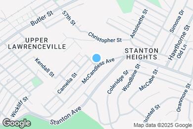 Map image of the property - 5601 McCandless Ave