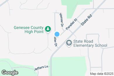 Map image of the property - 1101 Outer Dr