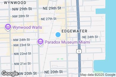 Map image of the property - 133 NE 24th St