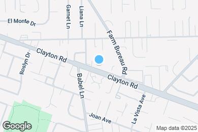 Map image of the property - 3641 Clayton Rd