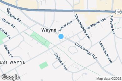 Map image of the property - 305 W Wayne Ave