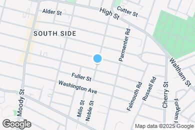 Map image of the property - 393 Newton St