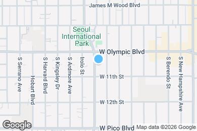 Map image of the property - 1032-1036 S Normandie Ave-1032-101