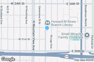 Map image of the property - 3171 N Sierra Way