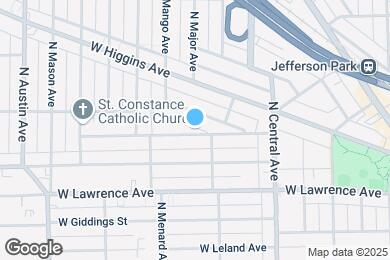 Map image of the property - 5720 W Ainslie St