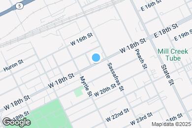 Map image of the property - 225 1/2 W 18th St