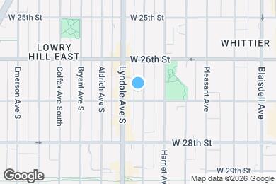 Map image of the property - 2640 Garfield Ave