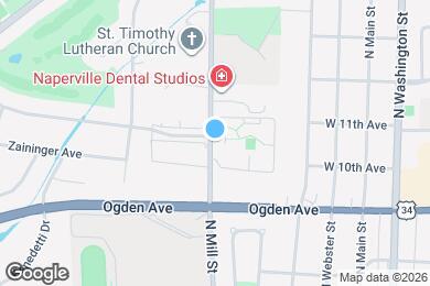 Map image of the property - 1052 N Mill St