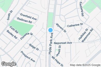 Map image of the property - 383 Hyde Park Ave