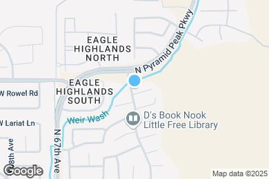 Map image of the property - 6354 W Rowel Rd