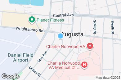 Map image of the property - 1709 Pennsylvania Ave