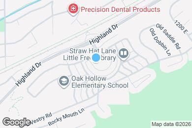 Map image of the property - 14121 S Deer Arch Ln
