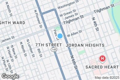 Map image of the property - 557 Park St