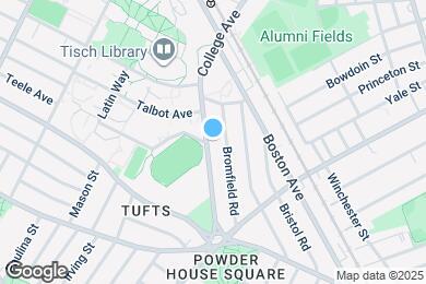 Map image of the property - 195 College Ave