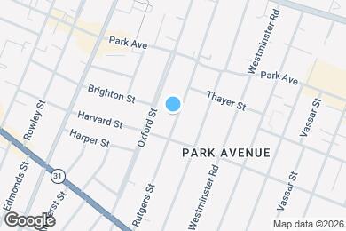 Map image of the property - 95 Rutgers St