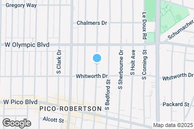 Map image of the property - 1062 S Shenandoah St
