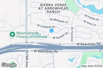 Map image of the property - 7225 W Blackhawk Dr
