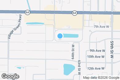Map image of the property - 6652 7th Avenue Cir W
