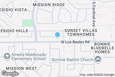Map image of the property - 3165 Avenida Destino