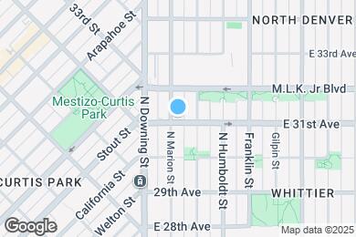 Map image of the property - 1301 E 31st Ave