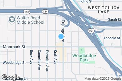 Map image of the property - 4429 Tujunga Ave