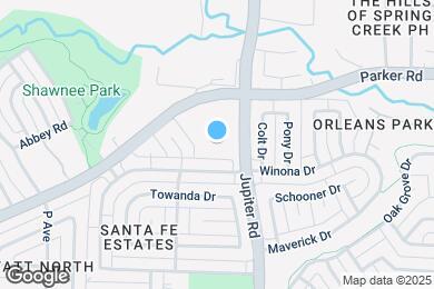 Map image of the property - Parmore Plano