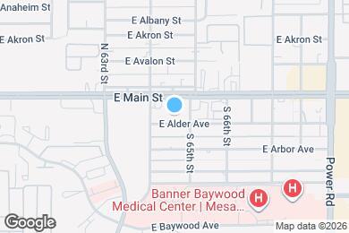 Map image of the property - 6434 E Alder Ave