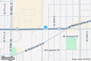 Map image of the property - Six Points Apts