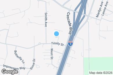 Map image of the property - 2940 Oak St
