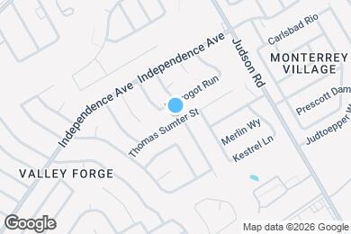 Map image of the property - 12755 Thomas Sumter St
