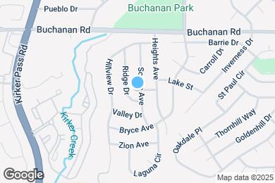 Map image of the property - 4296 Scenic Ave