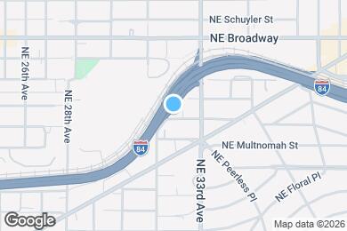 Map image of the property - 3131 NE Wasco St