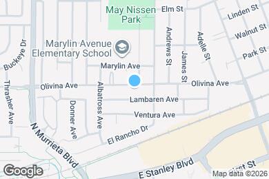 Map image of the property - 893 Olivina Ave
