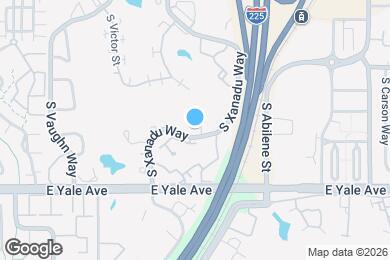 Map image of the property - 2629 S Xanadu Way