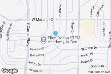 Map image of the property - 1918 Proctor Dr