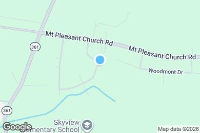 Map image of the property - 134 Windwood Dr