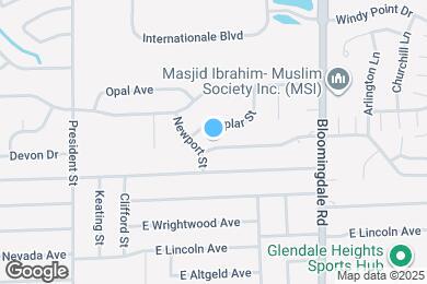 Map image of the property - 112 Placid Ave