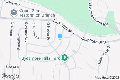 Map image of the property - 3602 S Stayton Ave