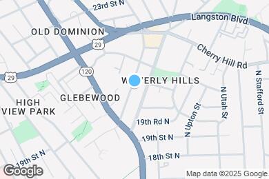 Map image of the property - 1955 N Woodrow St