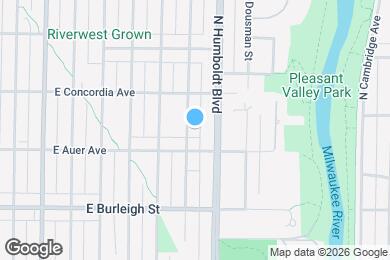 Map image of the property - 3228 N Weil St