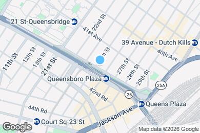 Map image of the property - 2401 Queens Plz N