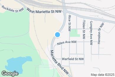 Map image of the property - 1079 Marietta Blvd NW