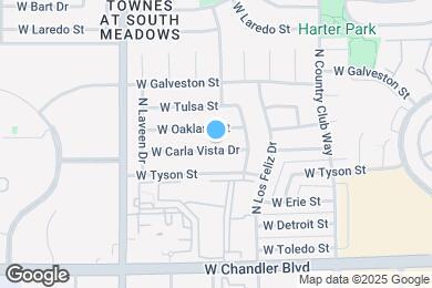 Map image of the property - 3630 W Carla Vista Dr