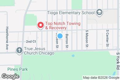 Map image of the property - 425 Judson St