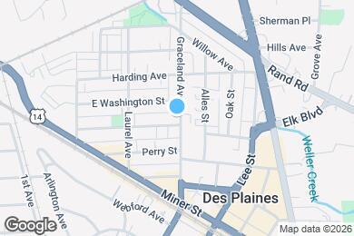 Map image of the property - 1396 Brown St