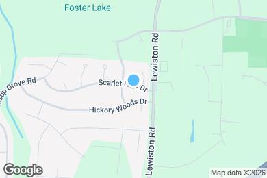 Map image of the property - 4607 Scarlet Haw Dr