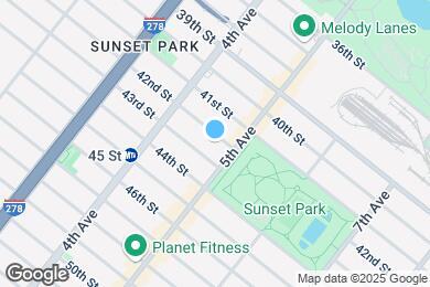 Map image of the property - 464 42nd St