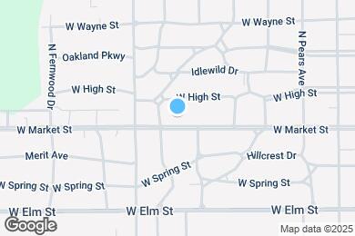 Map image of the property - 2050 W Market St