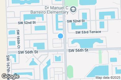 Map image of the property - 16234 SW 54th Ter