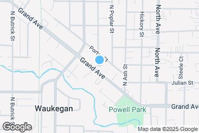 Map image of the property - 802 Grand Ave